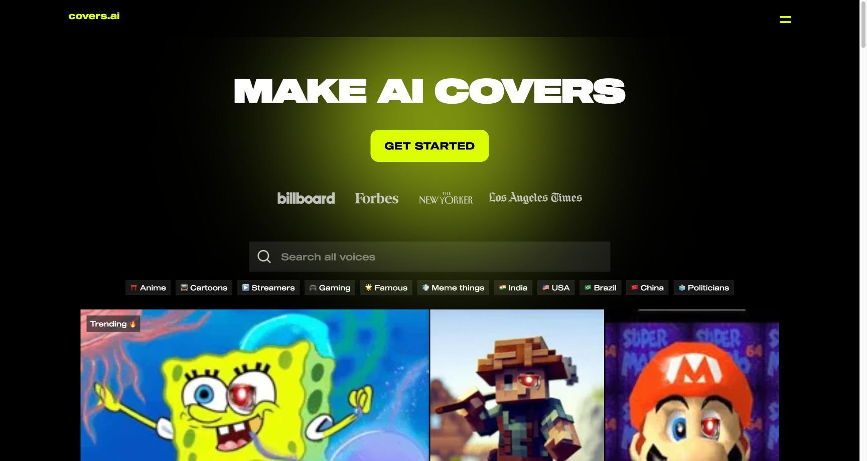 Covers AI