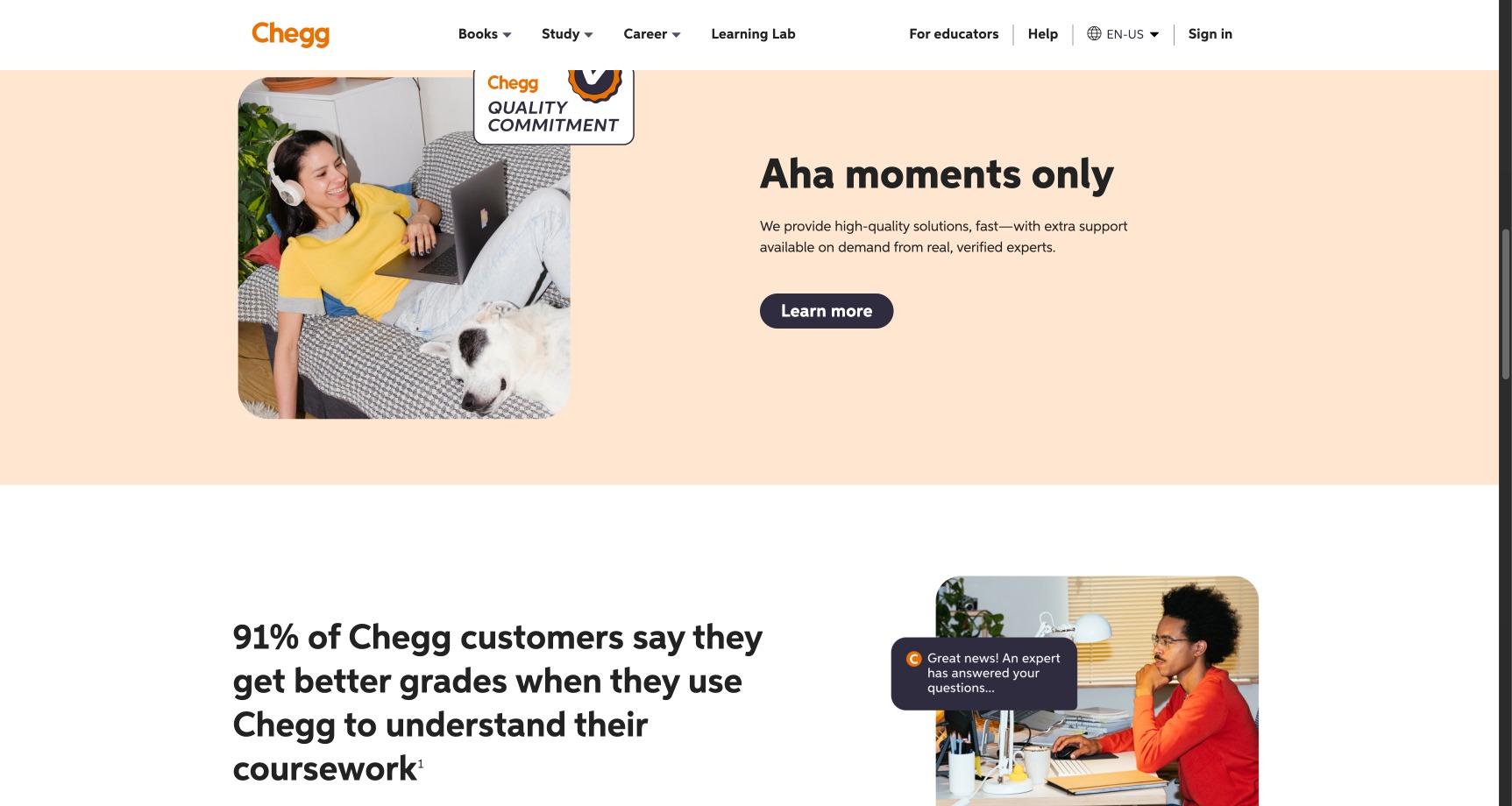 Chegg preview