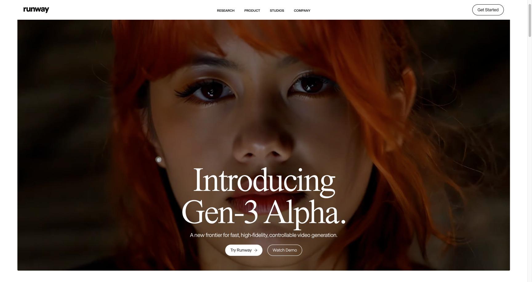 Gen-3 Alpha preview